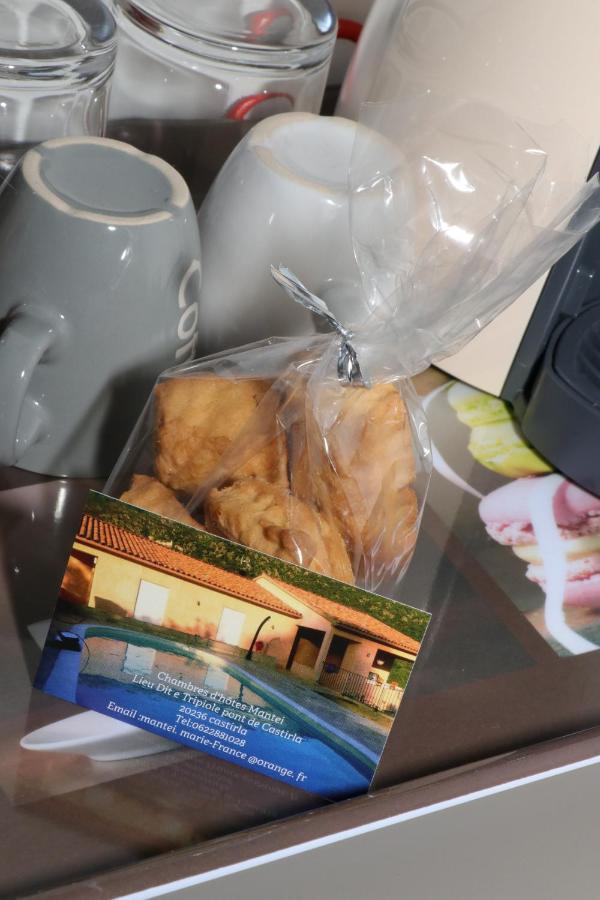 Chambre D'Hotes Mantei Castirla ภายนอก รูปภาพ